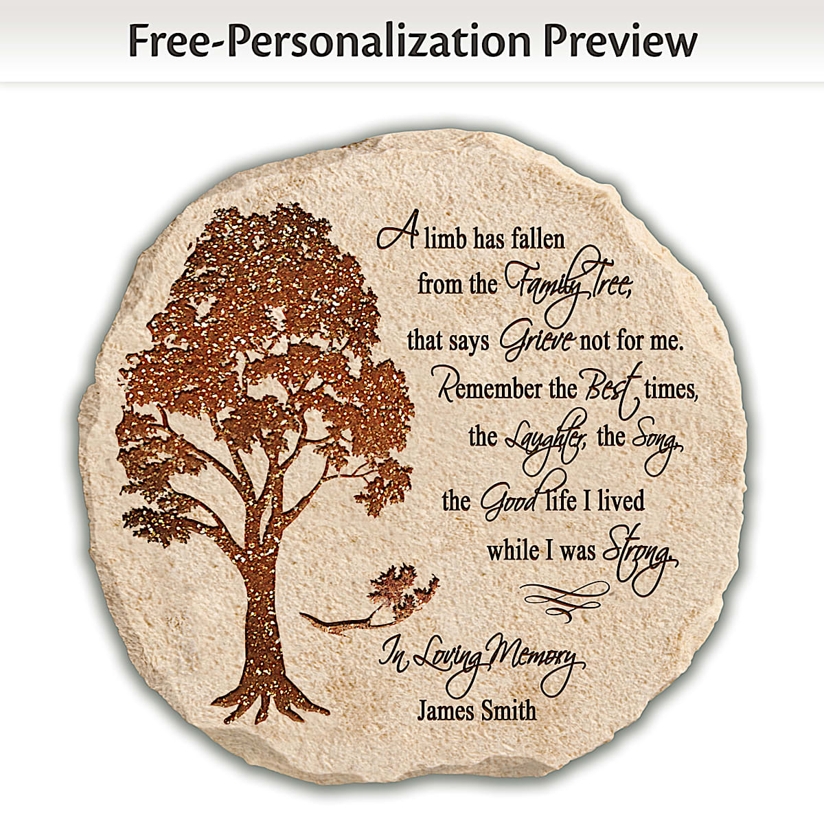 Beloved Memories Memorial Garden Stone Handcrafted With The Look Of
